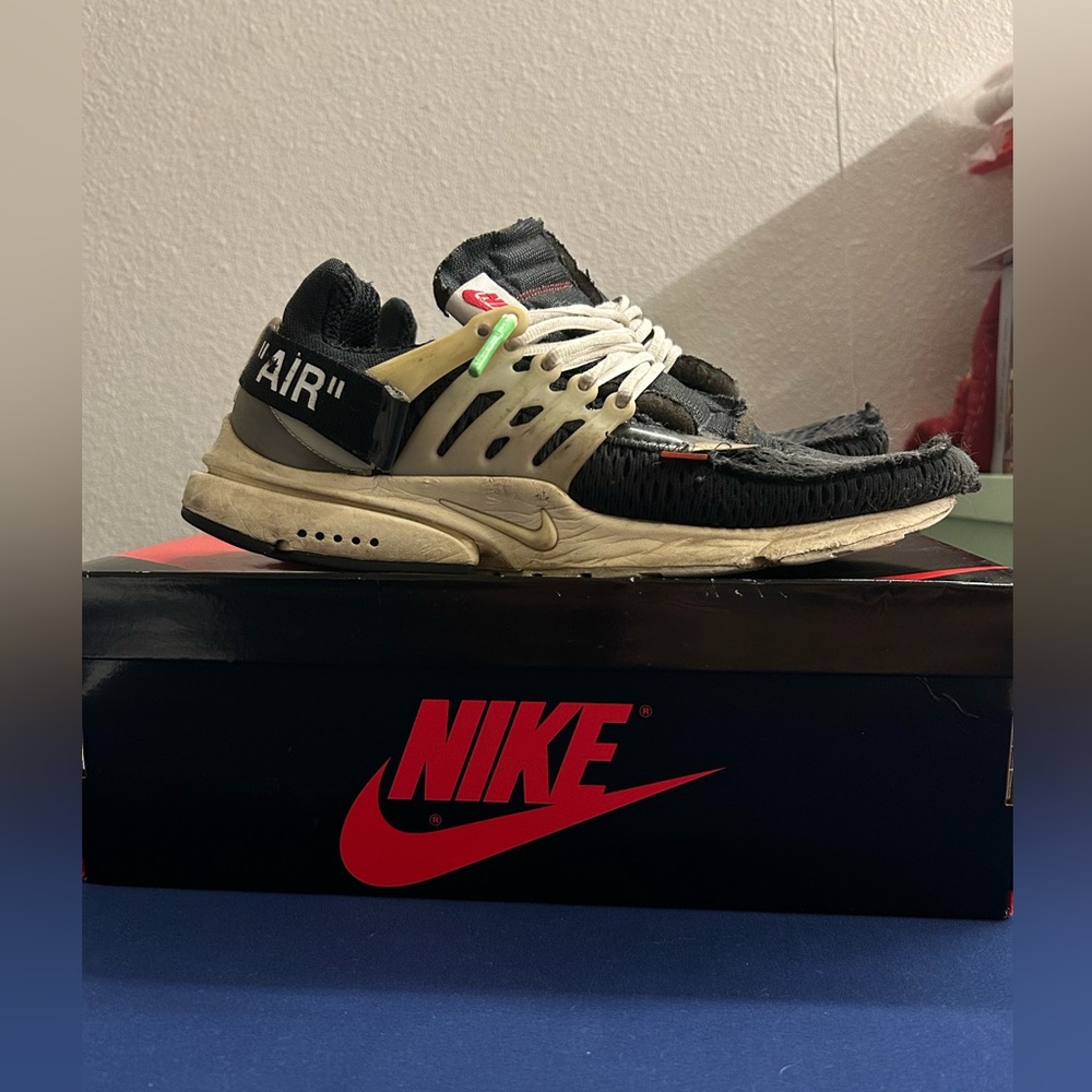 Nike off white presto black 2017